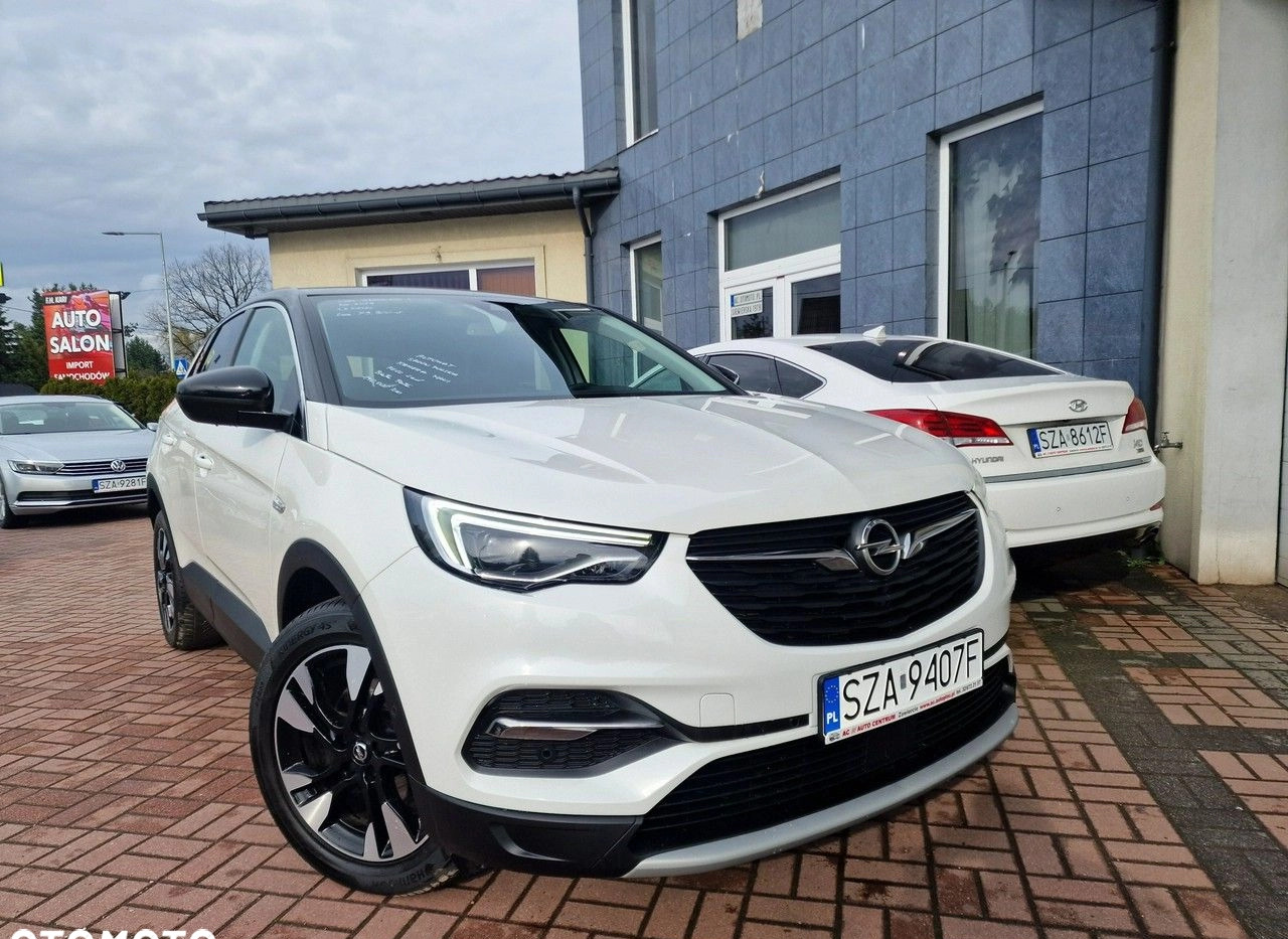 Opel Grandland X cena 77800 przebieg: 140000, rok produkcji 2019 z Zawiercie małe 781